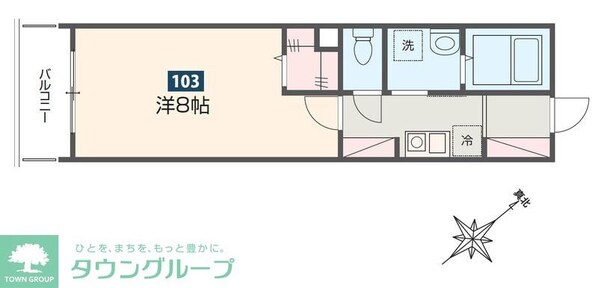 MELDIA鷲宮の物件間取画像
